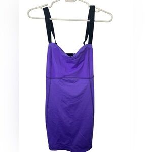 Lululemon Run Catch Me Tank Top Sz 6 Power Luxtreme Coolmax Strappy Purple